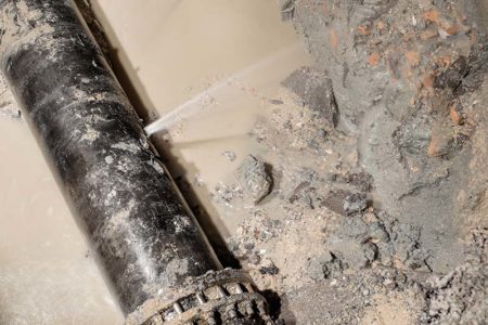 burst pipes
